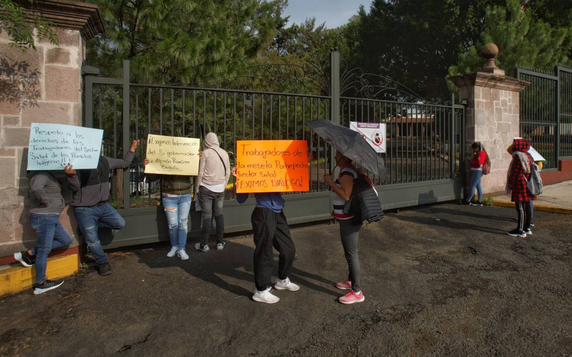 Se Manifiestan En Casa Michoacán Mujeres Indígenas Exigen Basificación